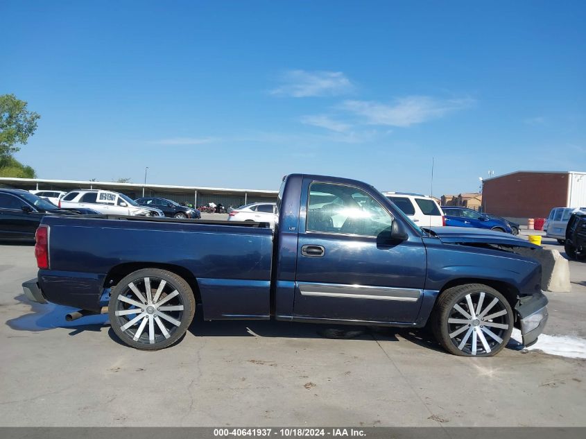 2005 Chevrolet Silverado 1500 Ls VIN: 1GCEC14T05Z118804 Lot: 40641937