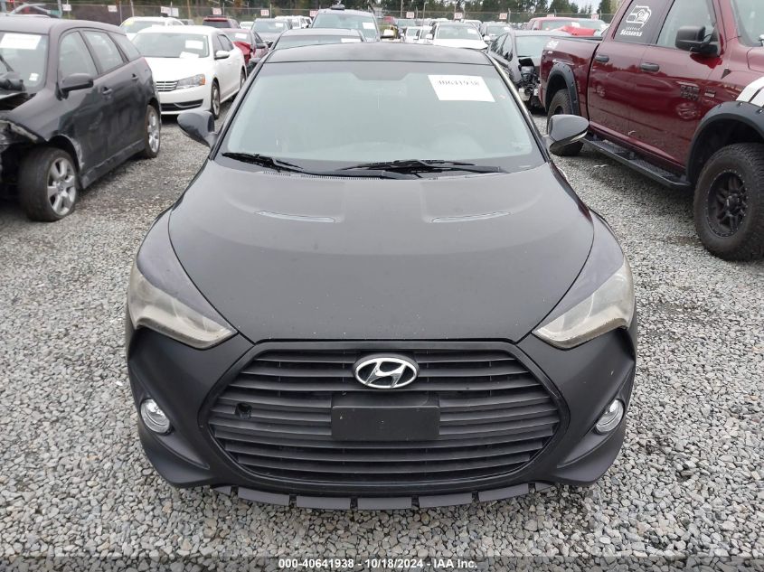 2015 Hyundai Veloster Turbo VIN: KMHTC6AEXFU222852 Lot: 40641938