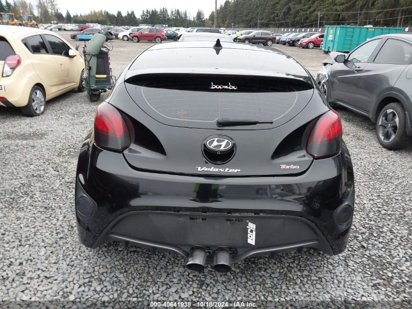 2015 Hyundai Veloster Turbo VIN: KMHTC6AEXFU222852 Lot: 40641938