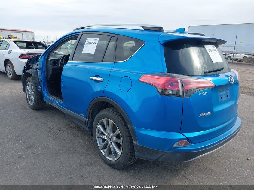 VIN JTMDJREVXJD192898 2018 TOYOTA RAV4 HYBRID LIMITED