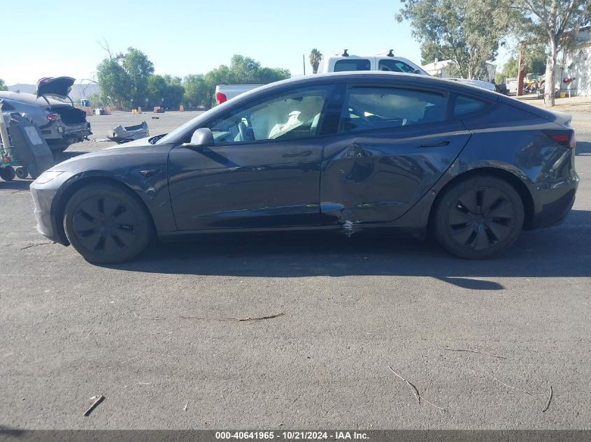 VIN 5YJ3E1EA1RF728270 2024 Tesla Model 3, Rear-Whee... no.14