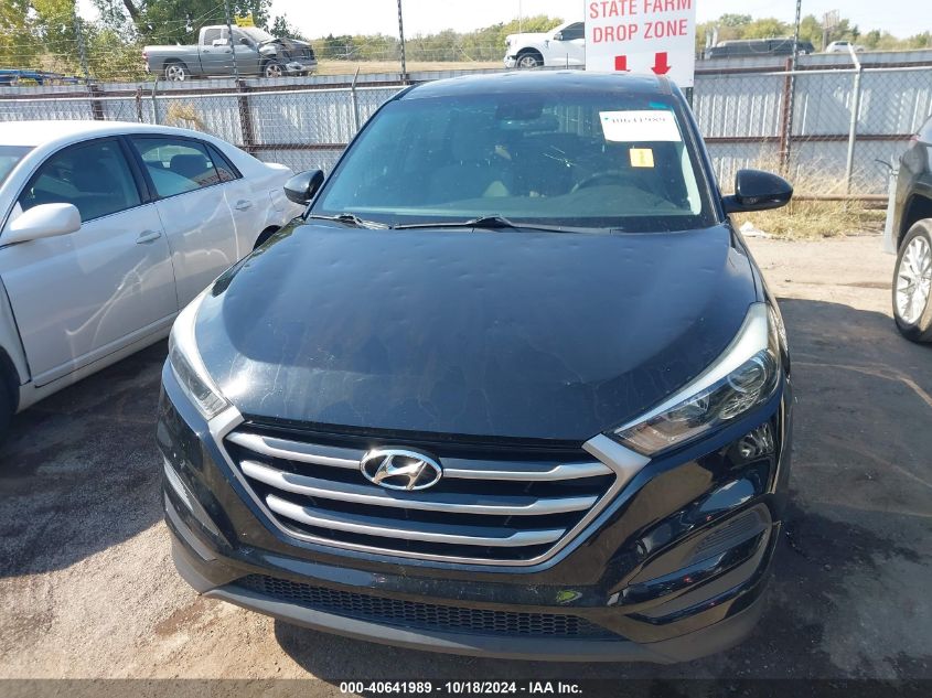 2018 Hyundai Tucson Se VIN: KM8J23A48JU631716 Lot: 40641989