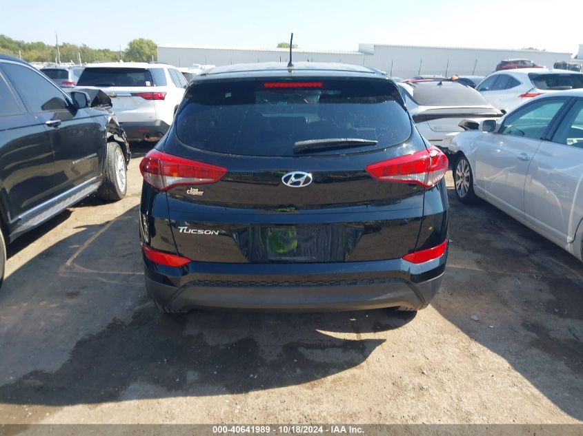 2018 Hyundai Tucson Se VIN: KM8J23A48JU631716 Lot: 40641989