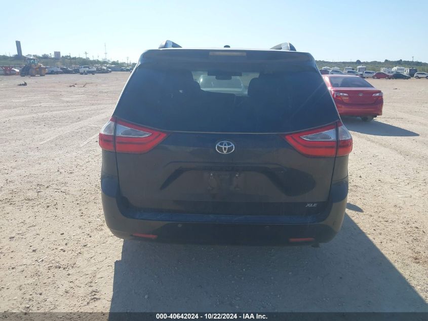 2017 TOYOTA SIENNA XLE PREMIUM 8 PASSENGER - 5TDYZ3DC8HS854239