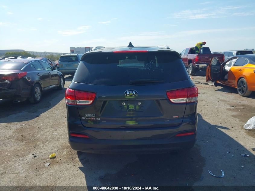 2018 Kia Sorento 2.4L Lx VIN: 5XYPG4A32JG429209 Lot: 40642030