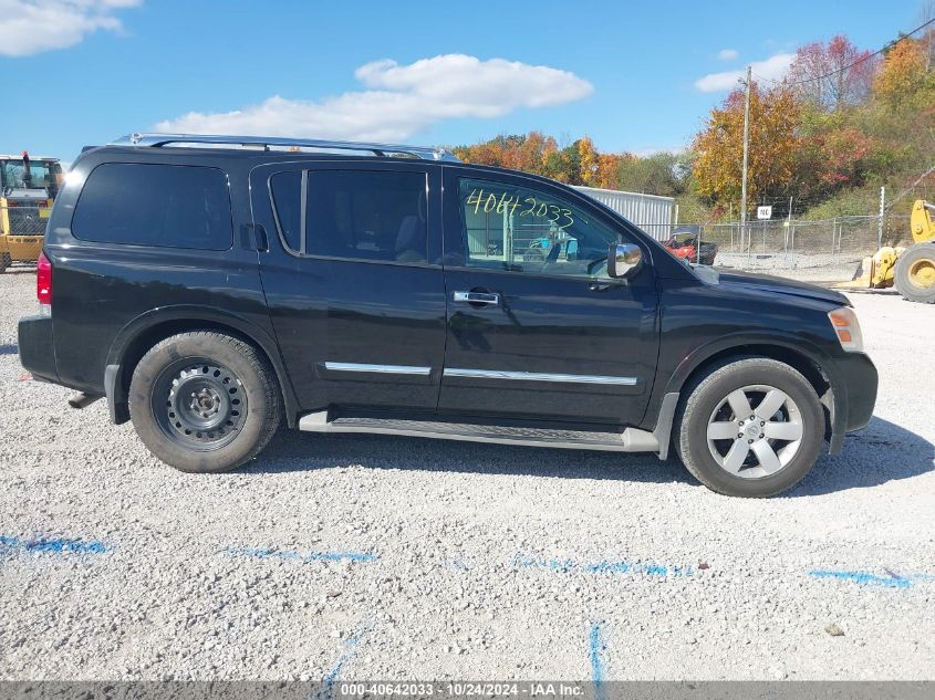 2013 Nissan Armada Sl VIN: 5N1BA0ND3DN609573 Lot: 40642033