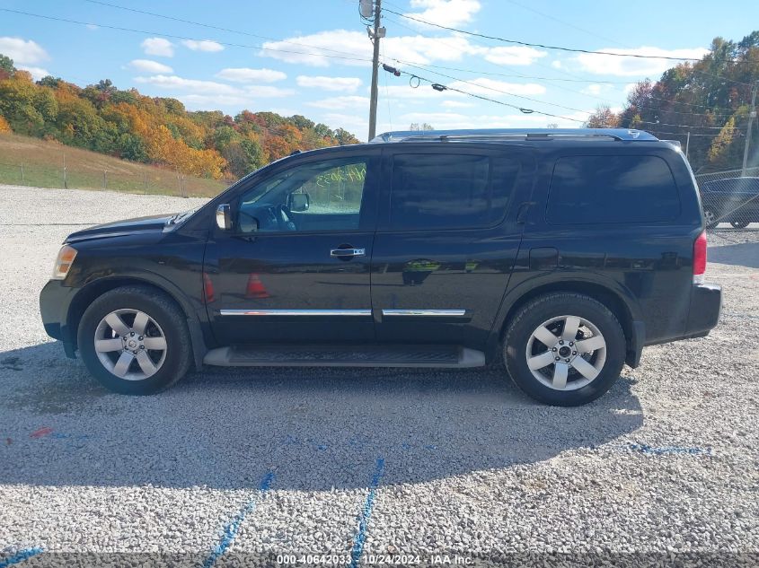 2013 Nissan Armada Sl VIN: 5N1BA0ND3DN609573 Lot: 40642033