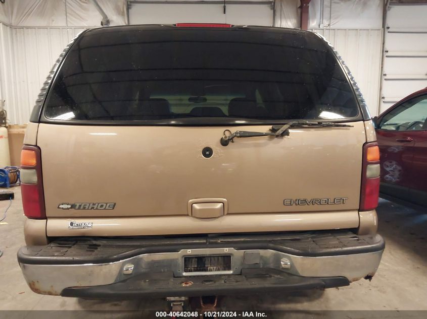 2001 Chevrolet Tahoe Lt VIN: 1GNEK13T61J170538 Lot: 40642048