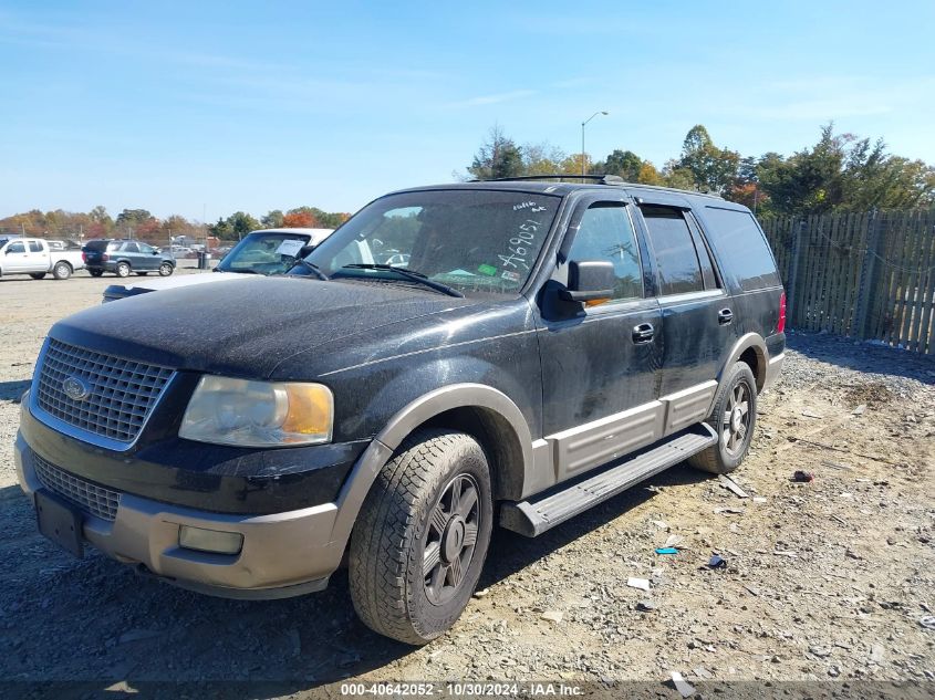 2003 Ford Expedition Eddie Bauer VIN: 1FMFU18L63LA69051 Lot: 40642052