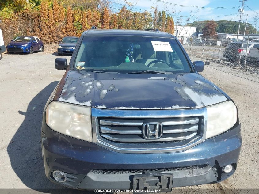 2012 Honda Pilot Ex-L VIN: 5FNYF4H52CB026405 Lot: 40642059