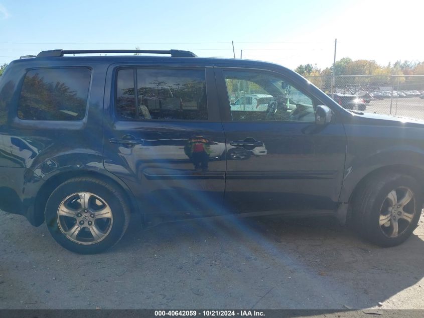 2012 Honda Pilot Ex-L VIN: 5FNYF4H52CB026405 Lot: 40642059