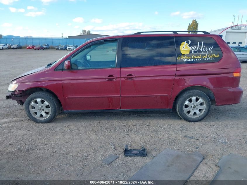 2002 Honda Odyssey Ex-L VIN: 5FNRL18982B049989 Lot: 40642071