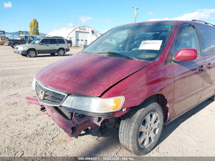 2002 Honda Odyssey Ex-L VIN: 5FNRL18982B049989 Lot: 40642071