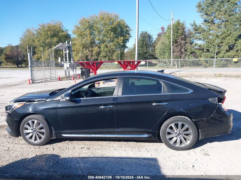 2017 Hyundai Sonata Sport VIN: 5NPE34AF8HH582127 Lot: 40642109