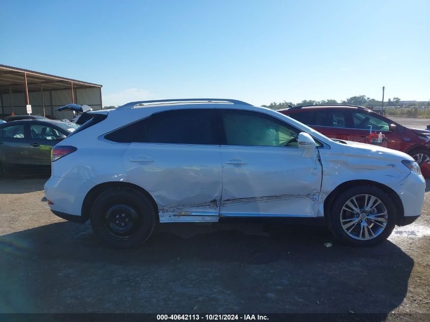 2014 Lexus Rx 350 VIN: 2T2ZK1BA6EC135697 Lot: 40642113