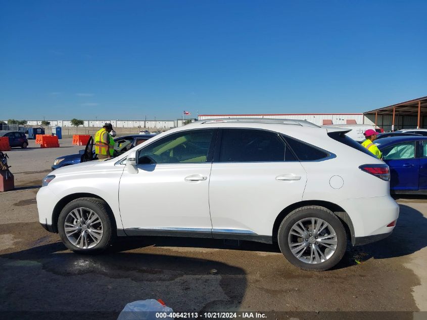 2014 Lexus Rx 350 VIN: 2T2ZK1BA6EC135697 Lot: 40642113