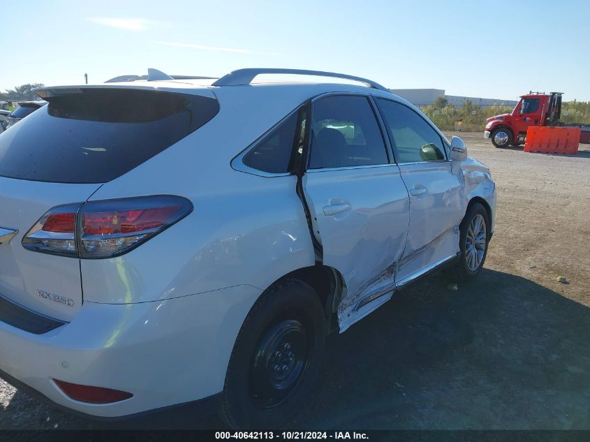 2014 Lexus Rx 350 VIN: 2T2ZK1BA6EC135697 Lot: 40642113