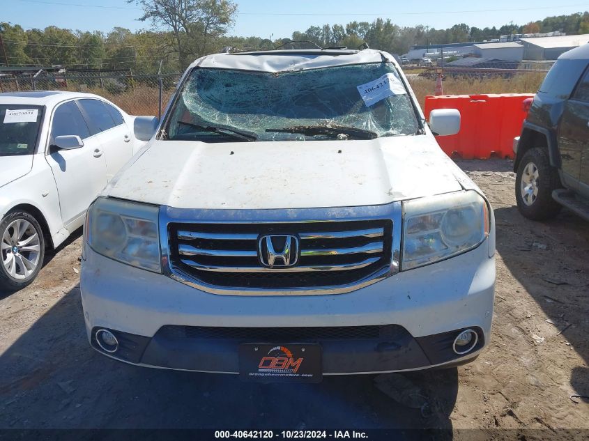 2013 Honda Pilot Touring VIN: 5FNYF4H92DB043757 Lot: 40642120