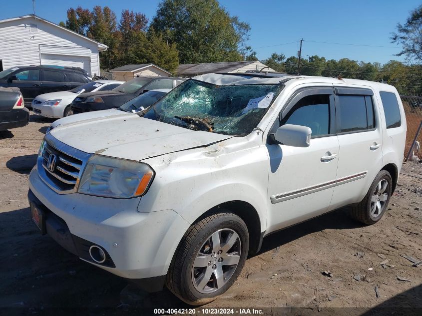 2013 Honda Pilot Touring VIN: 5FNYF4H92DB043757 Lot: 40642120