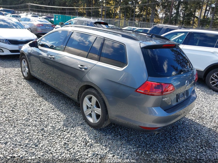 2015 VOLKSWAGEN GOLF SPORTWAGEN TDI S 4-DOOR - 3VWCA7AU1FM506704
