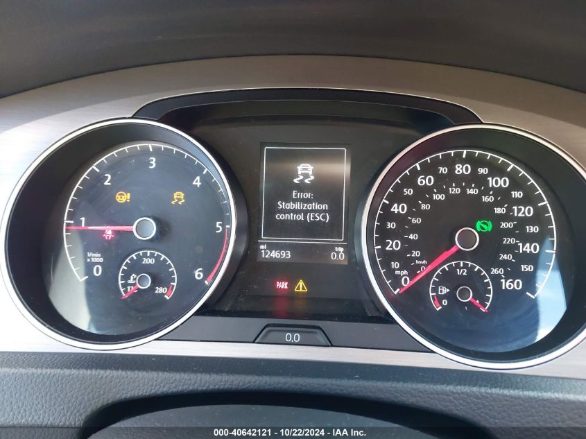 2015 VOLKSWAGEN GOLF SPORTWAGEN TDI S 4-DOOR - 3VWCA7AU1FM506704