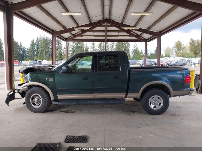 2002 Ford F-150 Lariat/Xlt VIN: 1FTRW08LX2KD59853 Lot: 40642136