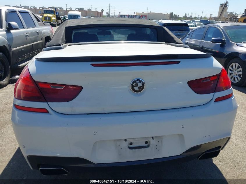 2015 BMW 640I - WBALW7C52FD596187