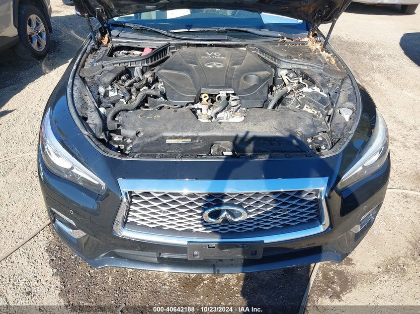 VIN JN1EV7AR0KM551024 2019 INFINITI Q50 3.0T LUXE