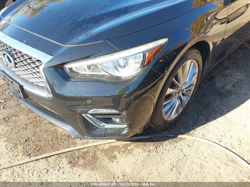 VIN JN1EV7AR0KM551024 2019 INFINITI Q50 3.0T LUXE