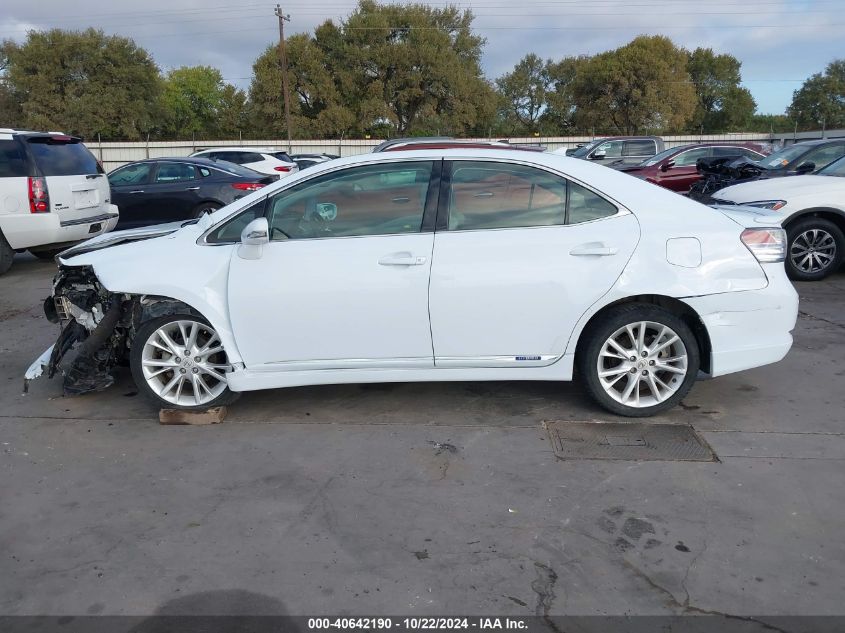 2010 Lexus Hs 250H Premium VIN: JTHBB1BA3A2010489 Lot: 40642190