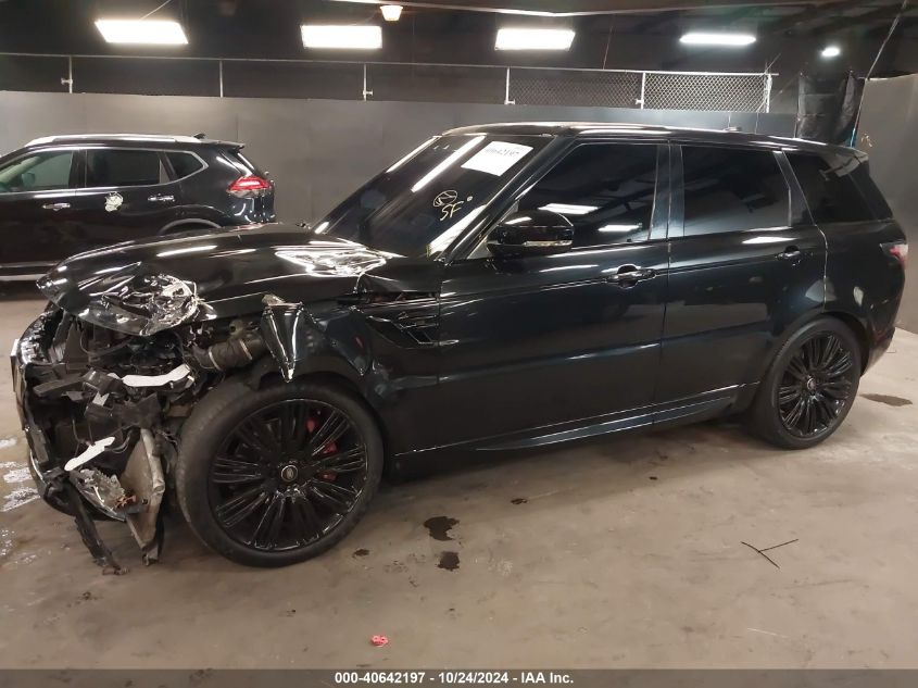 2019 Land Rover Range Rover Sport Hse Dynamic VIN: SALWV2SVXKA842415 Lot: 40642197