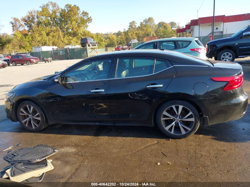 2017 Nissan Maxima 3.5 Sv VIN: 1N4AA6AP6HC440711 Lot: 40642202