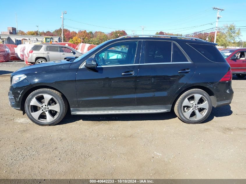 2017 Mercedes-Benz Gle 350 4Matic VIN: 4JGDA5HB5HA940913 Lot: 40642233