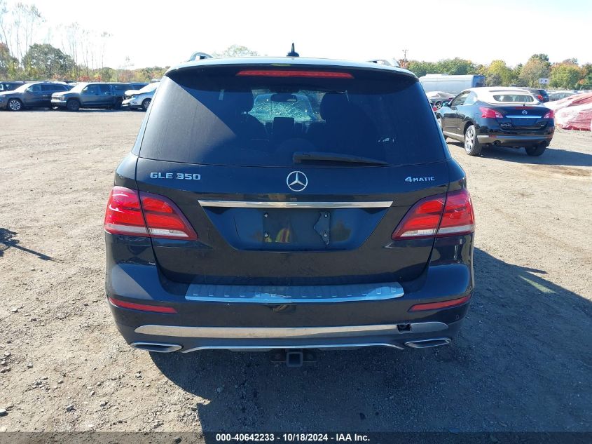 2017 Mercedes-Benz Gle 350 4Matic VIN: 4JGDA5HB5HA940913 Lot: 40642233