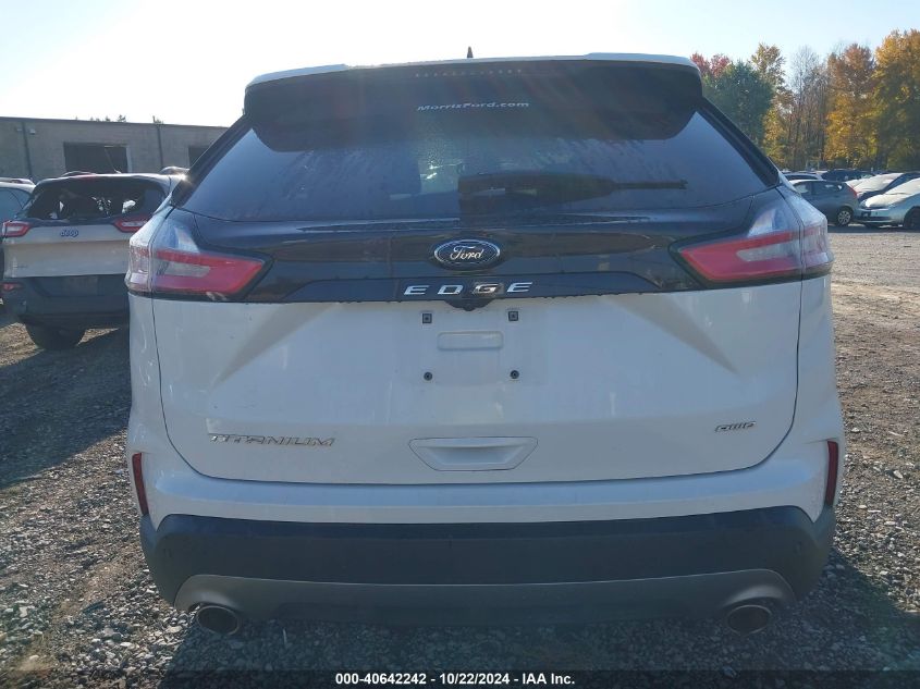 2022 Ford Edge Titanium VIN: 2FMPK4K92NBB17219 Lot: 40642242