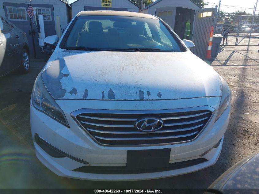 2015 Hyundai Sonata Se VIN: 5NPE24AF1FH259053 Lot: 40642269