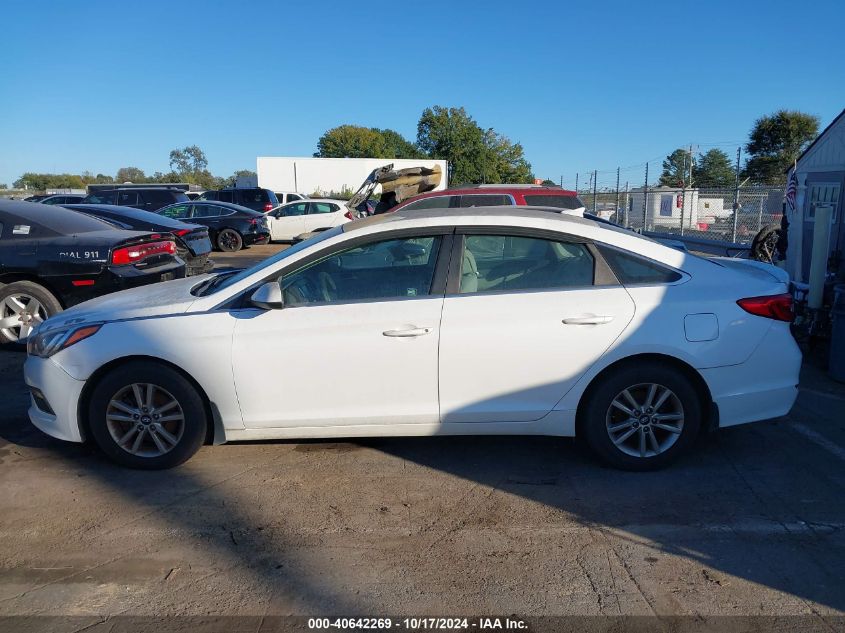 2015 Hyundai Sonata Se VIN: 5NPE24AF1FH259053 Lot: 40642269