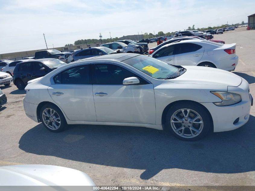 2012 Nissan Maxima 3.5 Sv VIN: 1N4AA5AP5CC844103 Lot: 40642294