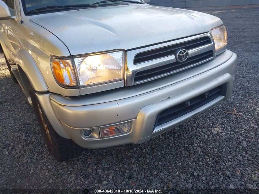 2000 Toyota 4Runner Limited V6 VIN: JT3HN87R2Y0259953 Lot: 40642310