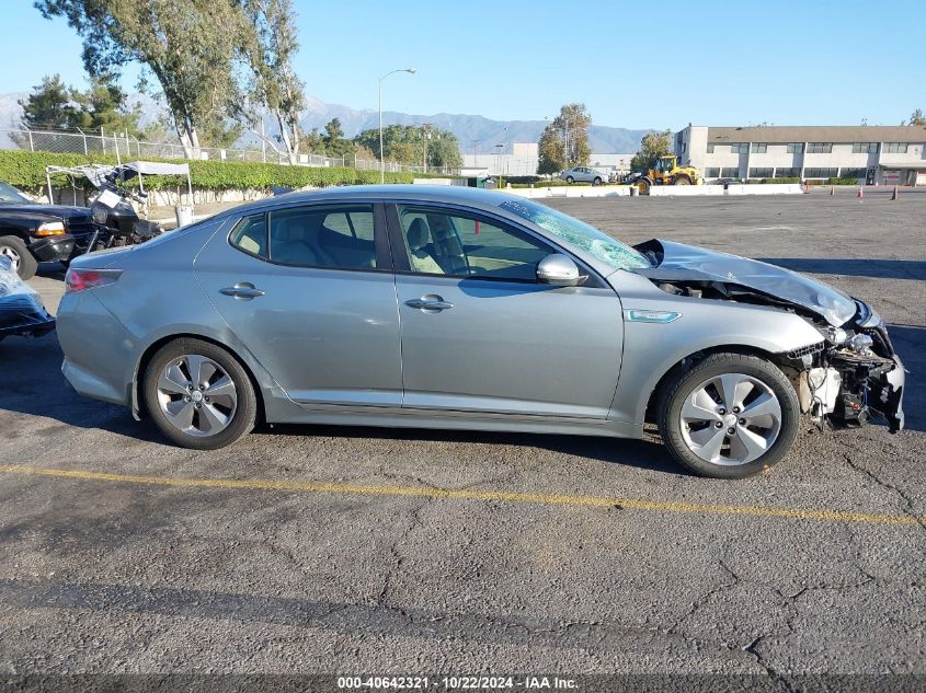 2016 Kia Optima Hybrid Ex VIN: KNAGN4AD2G5093915 Lot: 40642321