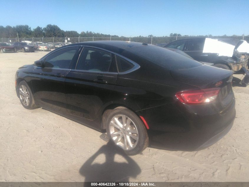 VIN 1C3CCCAB7FN595743 2015 CHRYSLER 200 no.3