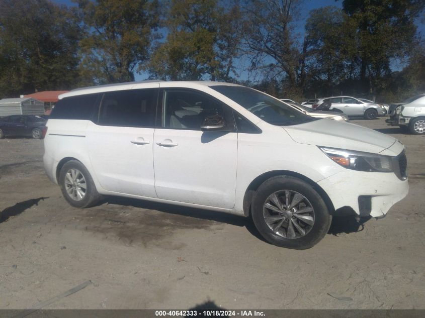 2017 Kia Sedona Lx VIN: KNDMB5C18H6249510 Lot: 40642333