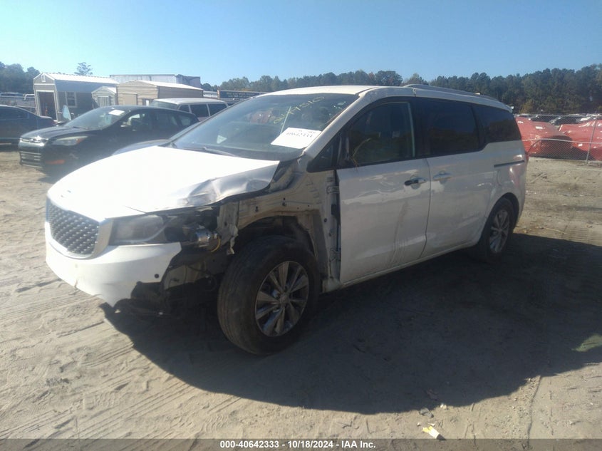VIN KNDMB5C18H6249510 2017 KIA SEDONA LX