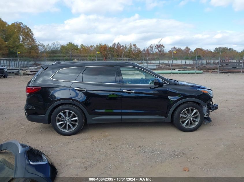 2017 Hyundai Santa Fe Se VIN: KM8SMDHF0HU202799 Lot: 40642395