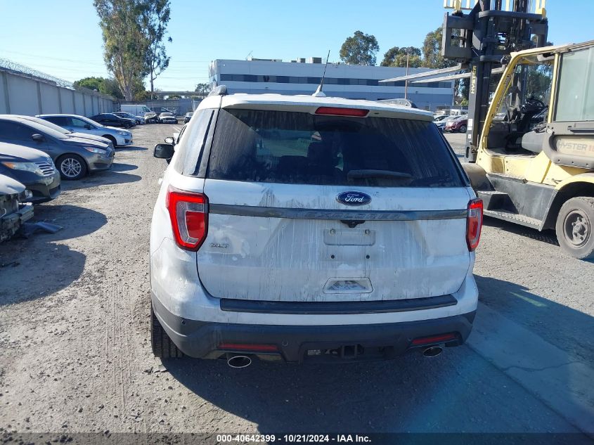 VIN 1FM5K7D8XJGC93936 2018 FORD EXPLORER XLT