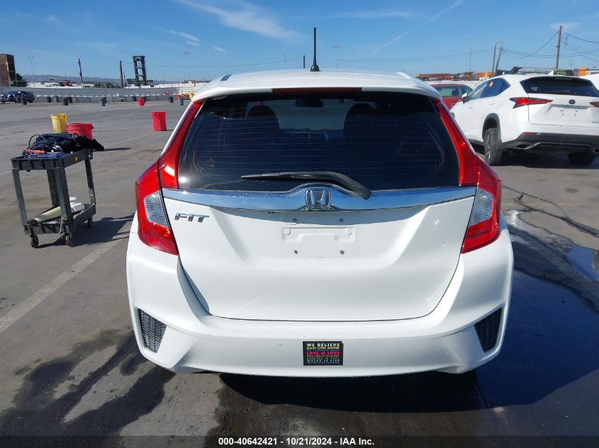 2015 Honda Fit Ex/Ex-L VIN: 3HGGK5H82FM718656 Lot: 40642421