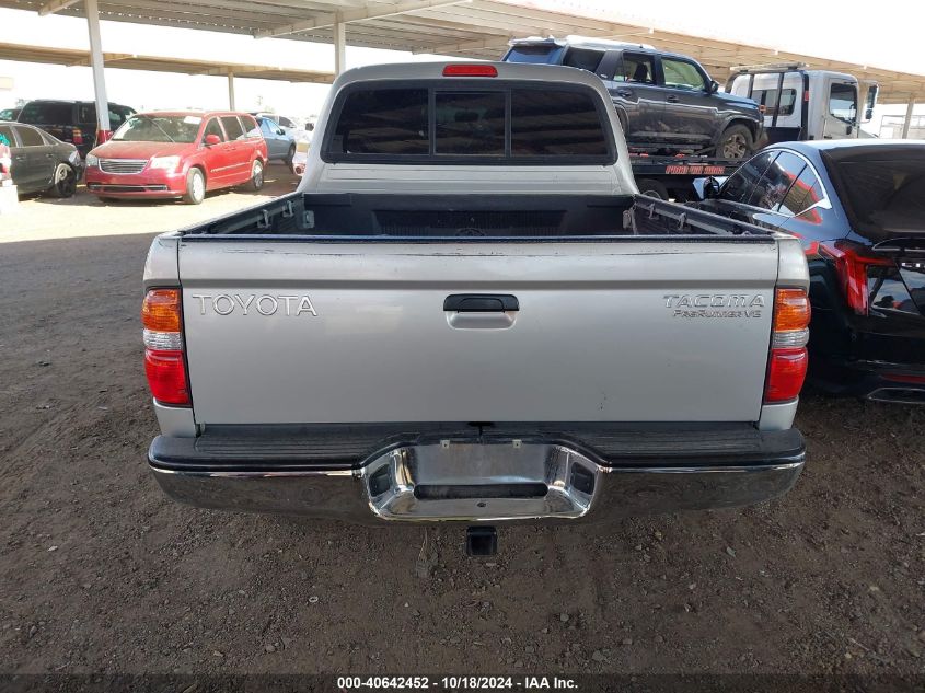 2002 Toyota Tacoma Prerunner V6 VIN: 5TEGN92N82Z116143 Lot: 40642452