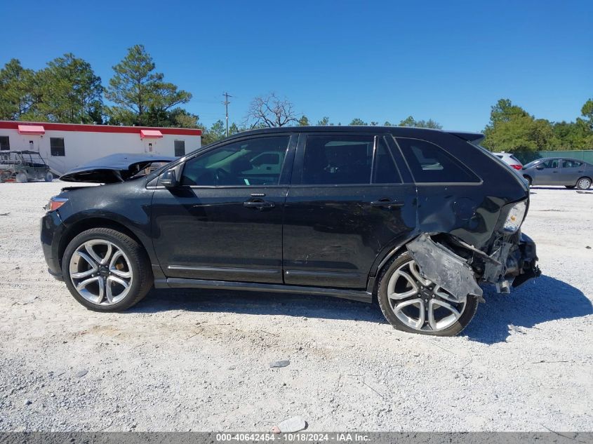 2013 Ford Edge Sport VIN: 2FMDK4AK1DBA45645 Lot: 40642454