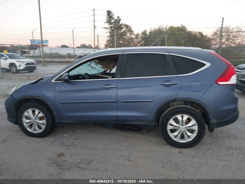 2013 HONDA CR-V EX-L - 2HKRM4H76DH629310