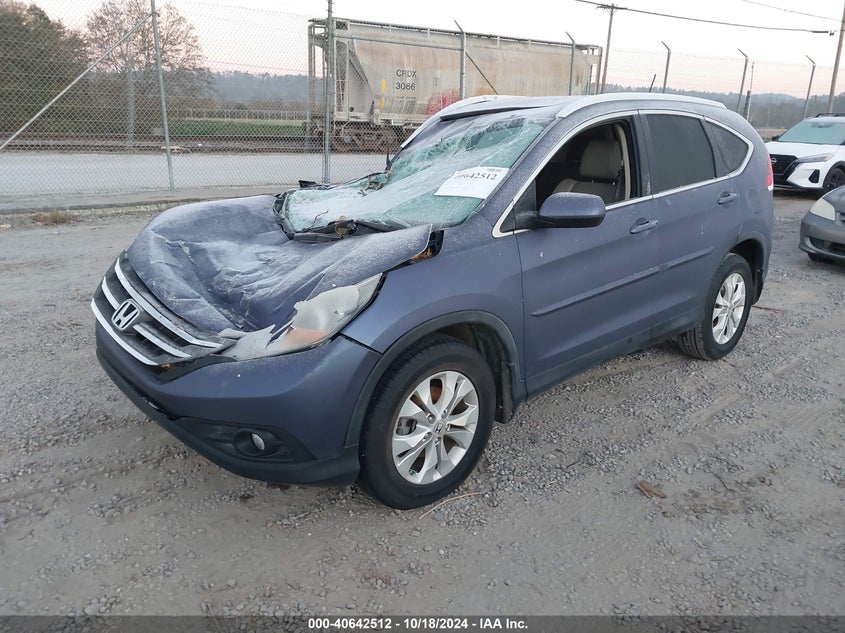 2013 HONDA CR-V EX-L - 2HKRM4H76DH629310